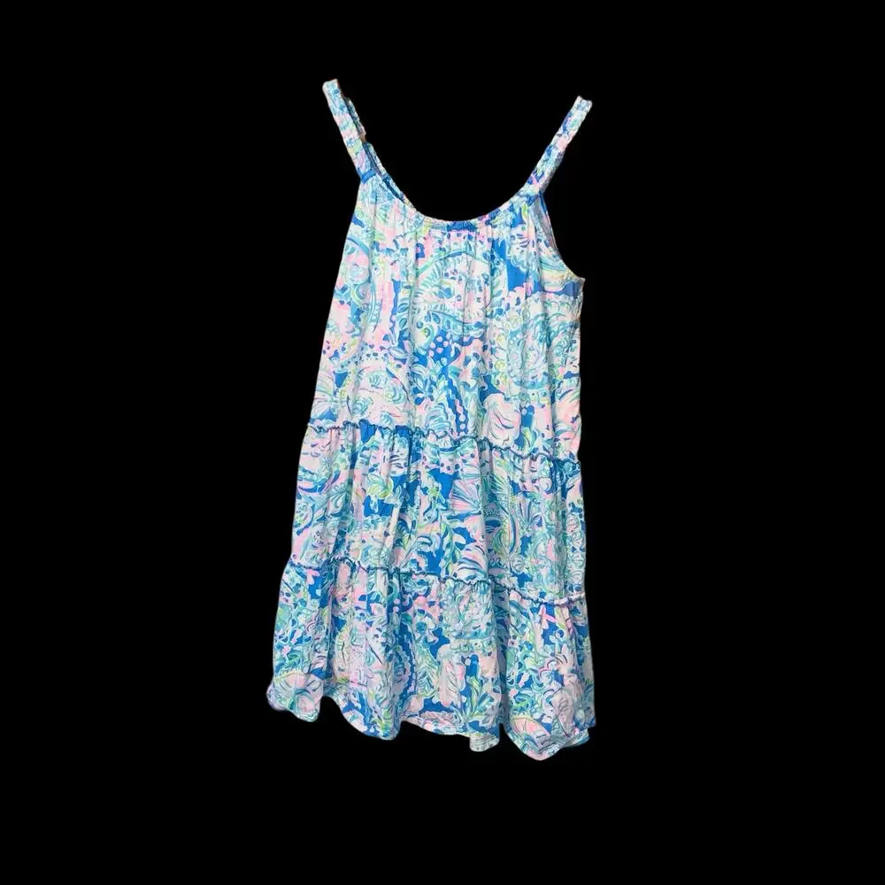 Lilly Pulitzer Loro Swing Dress Multi Dream Team size XS - Picture 7 of 7